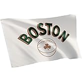Desert Cactus Boston Celtics Flag NBA 100% Polyester Indoor Outdoor 3x5 feet National Basketball Association Team Flags (Flag City Edition 2023 A)