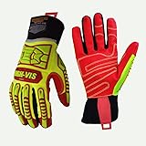 Seibertron HIGH-VIS HRIG Anti Impact Work Gloves