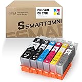 S SMARTOMNI Compatible 270 271 XL Ink Cartridge Replacement for Canon PGI-270XL CLI-271XL to use with PIXMA TS8020 TS9020 MG7