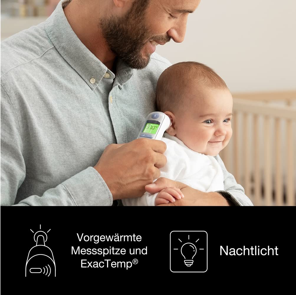 Braun ThermoScan 7 Ohrthermometer BRAIRT6520 | Age Precision Technologie | Farbcodiertes Digitaldisplay | Baby- und kleinkindfreundlich | Die #1 Marke bei Ärzten(1) 5