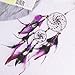 Dream Catcher, Handmade Purple Circular Net Wall Hanging Ornament Decorations for Kids Girls Home Bedroom Car -4.3