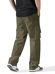 PLEPAN Mens Sweatpants Drawstring Elastic Waist