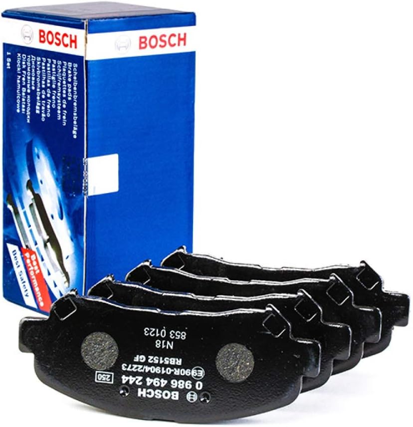 Bosch BP1116 - Brake Pads Car Front Axle - Bosch Quality - Reduced Noise and Dust - ECE-R90 Certified - Copper-Free - 1 Set of 4 Pads - Image 4