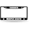 Rico Industries NHL Toronto Maple Leafs Black 12" x 6" Black Metal Car/Truck Frame Automobile Accessory