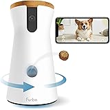 Furbo 360° Dog Camera: Treats, Safety & Peace of Mind | Rotating 360° Dog Tracking & Treat Toss, Color Night Vision, 1080p HD