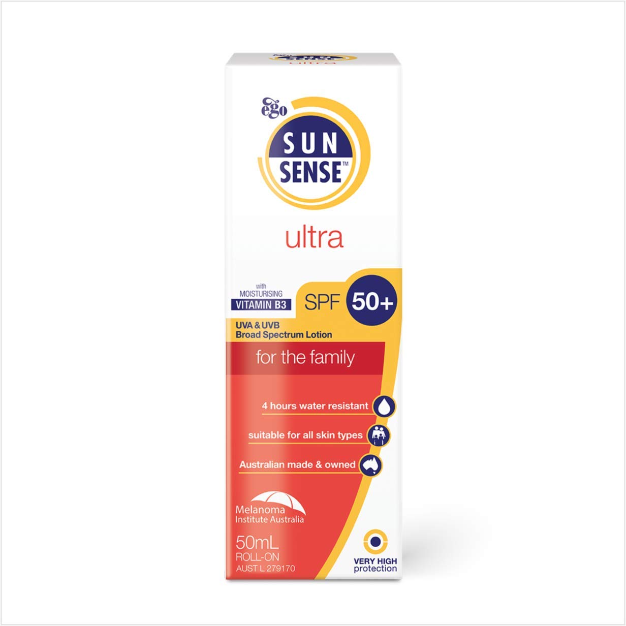 Sunsense Ultra SPF50+ Sunscreen Rollon 50 ml Amazon.de Beauty Sunsense Ultra SPF50+ Sunscreen Rollon 50 ml Amazon.de Beauty