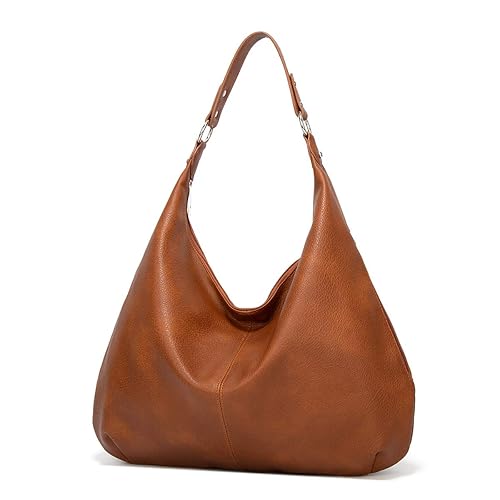 Ashioup Hobo Bags for Women Soft PU Leather Shoulder Bag Vintage