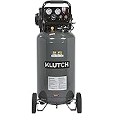Klutch 20-Gallon Air Compressor, 2 HP, 120 Volts, 175 PSI