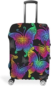 butterfly suitcase amazon