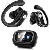 Wireless Earbuds, Smart Touchscreen Ear Buds, ENC Clear Calls Bluetooth 5.4 | Sport Headphones with IP7 Waterproof, Bass Stereo Sound, 5 EQ Modes for Sports/Travel/Gym, PRO-TUNED 12MM DRIVERS