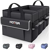 HOTOR Trunk Organizer - Car Organizer with 5