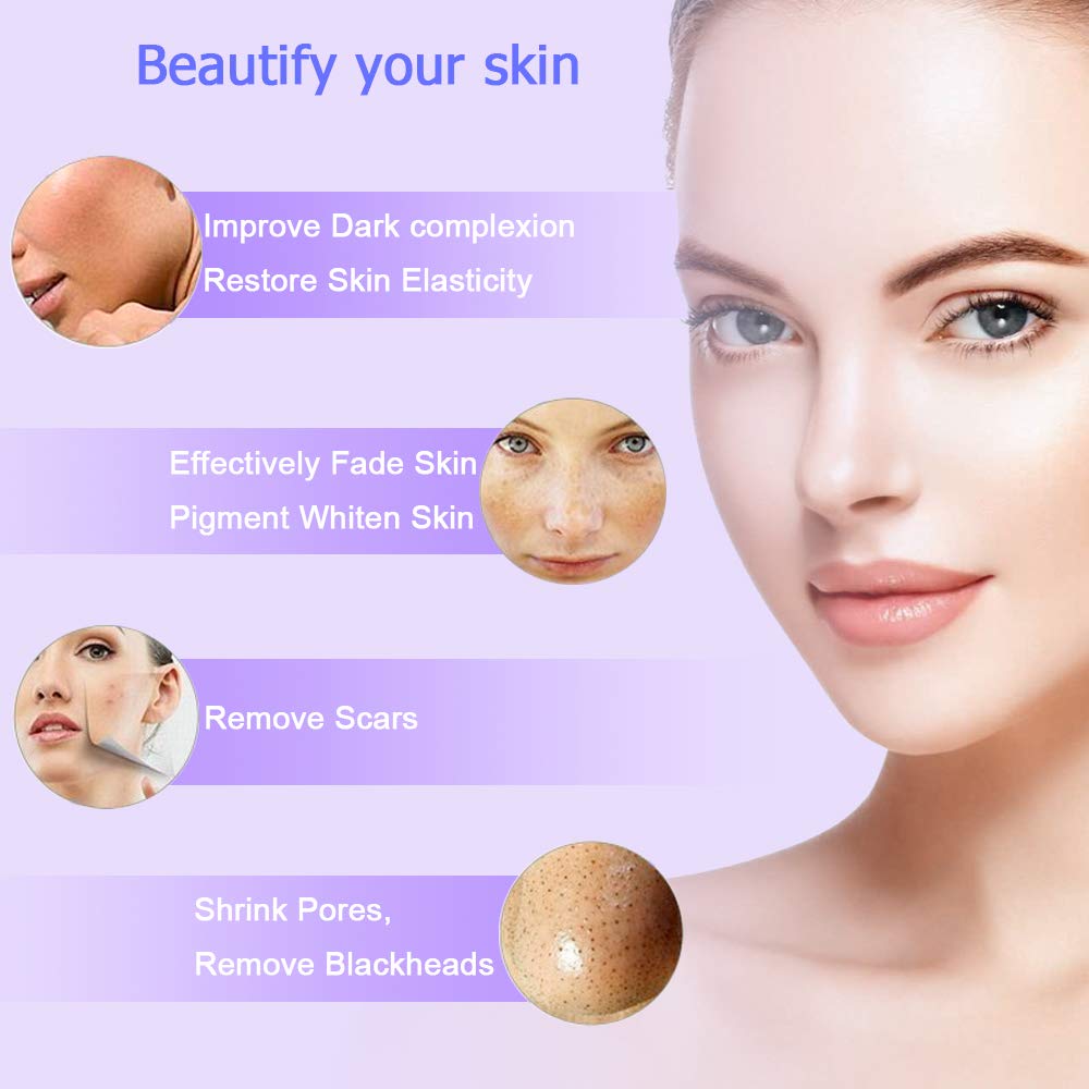 Diamond Microdermabrasion Machine with Spray Gun, MYSWEETY 65-70cmHg Suction Power Professional Dermabrasion Machine & Water Spray Exfoliation Facial Beauty Machine Skin Care Equipment for Home Use: Beauty