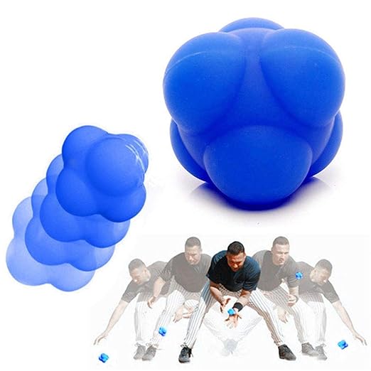euwanyu 1Pcs Reaction Ball Hexagonal Training Ball Fun High ...