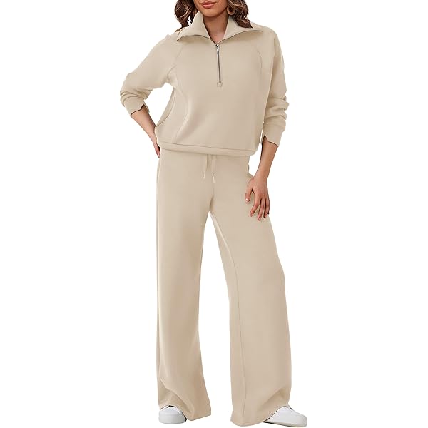 Amazon.com: SuperPrity Women 2 Piece Outfits Sweatsuits 2024