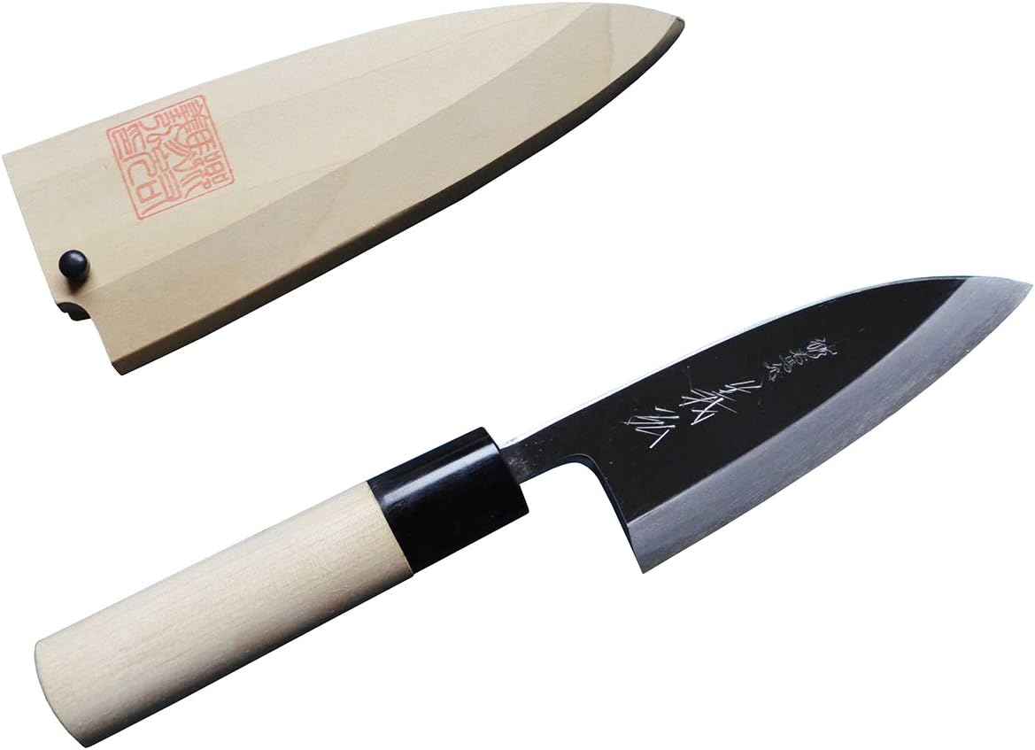 Goumanosuke Yoshihiro Above Work Series Yasugi Steel White No. 2 Debabocho 135mm with Shirasaya Jchc-135d