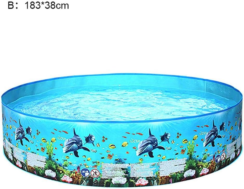 Inflatable Kiddie Pool,Inflatable Family Paddling Swimming Pool Indoor & Outdoor for Kids and Adults Paddling Pool Toy with Repair Patch