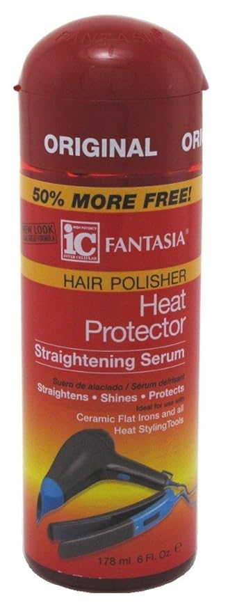 fantasia heat protector straightening serum