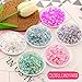 EDsports 22 Pack Slime Making Kits Supplies,Fishbowl Beads,Foam Balls,Glitter Shake Jars,Fruit Flower Candy Slices Accessories,DIY Art Craft for Homemade Slime, Wedding and Party Decoration