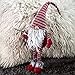 ITOMTE Handmade Swedish Gnome, Scandinavian Tomte, Yule Santa Nisse, Nordic Figurine, Plush Elf Toy, Home Decor, Winter Table Ornament, Christmas Decorations, Holiday Presents - 24 Inches, Red