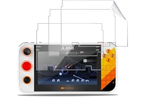 NOUKAJU [3Pack] Screen Protector for My Arcade Atari Gamestation Go, HD Protective Film,6h Hardness,Scratch,Anti-Fingerprin,P