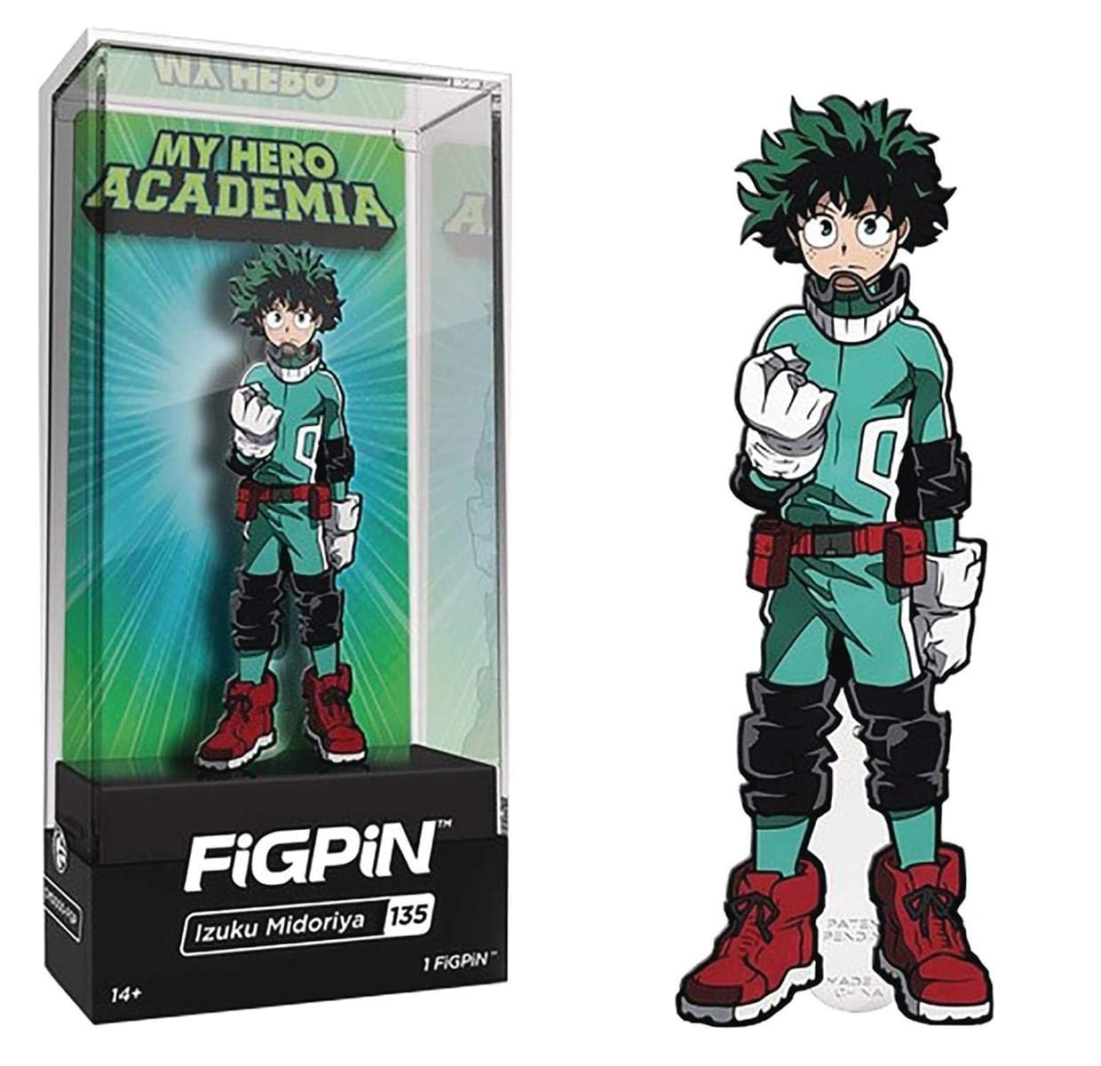 Figpin My Hero Acadamia 3 Inch Collectible Enamel Izuku Midoriya