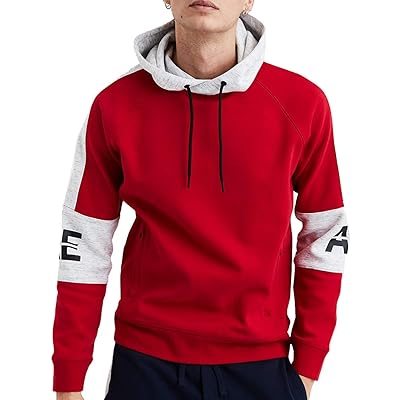 Men's Color Block Pullover Hoodie by American Eagle, Jamaica Ubuy