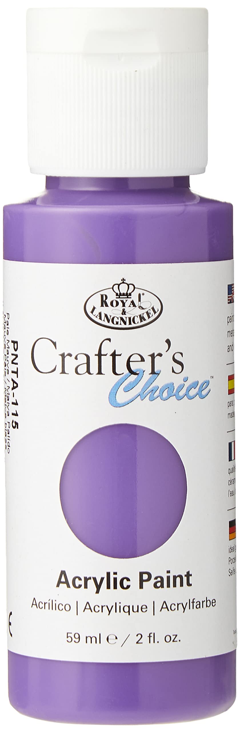Royal & Langnickel Pale Mauve Acrylic Paint - 59ml — image 1