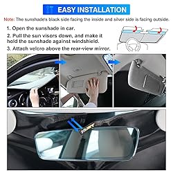 KUST Custom Fit Windshield Sun Shade for 2007-2011