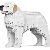 JEKCA Pyrenean Mountain Dog 01S | Dog Plastic Building Blocks | Age 14+