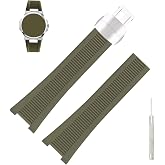 MMBAY Rubber 25mm* 13mm Watch Bands Compatible Fit for Patek Philippe Nautilus PP 5711 1A010 5712 5712G 5726 5980 Replacement Silicone Watch Strap Wirstband Bracelet with Deployment Buckle For Men and Women