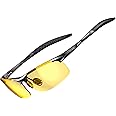 ATTCL Men's Fashion Driving Polarized Sunglasses for Men - Al-Mg metal Ultralight Frame