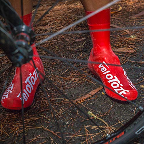 veloToze Tall Shoe Cover - Red XL - Thumbnail 2