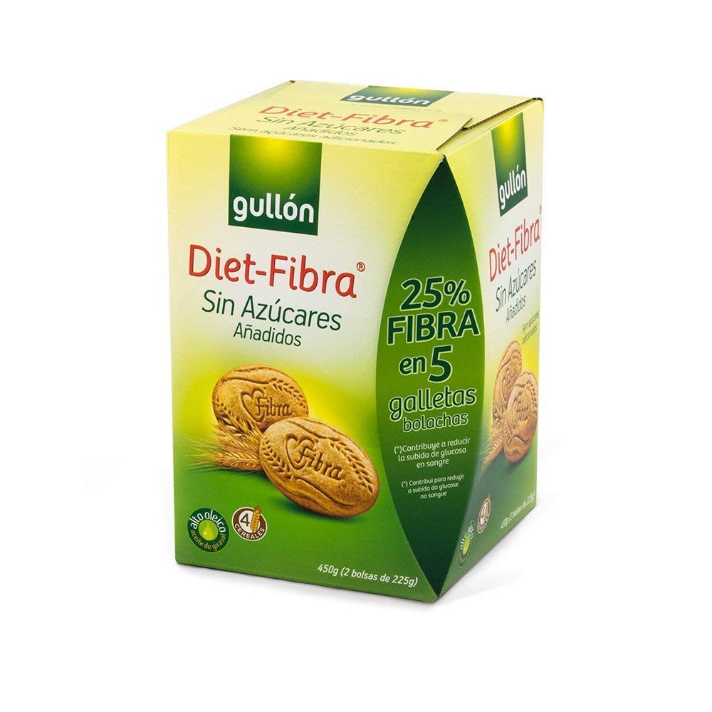 2 packs de 450g de galletas Gullón Diet-