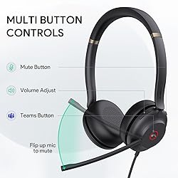 Yealink UH37 USB Headset with Noise Cancelling