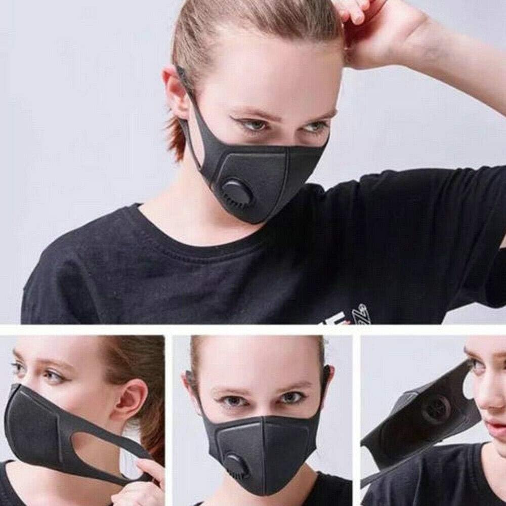 10 Outdoor Sports Breathable Anti-Haze and PM2.5 Nano Polyester Sponge dust-Proof Printed Masks