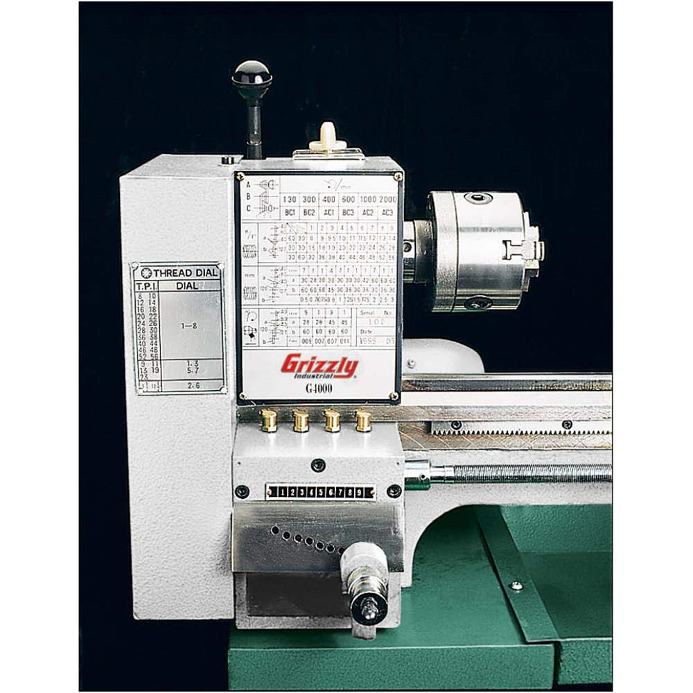 Grizzly G4000 Bench Lathe 9 x 19Inch Metal Lathes Industrial & Scientific