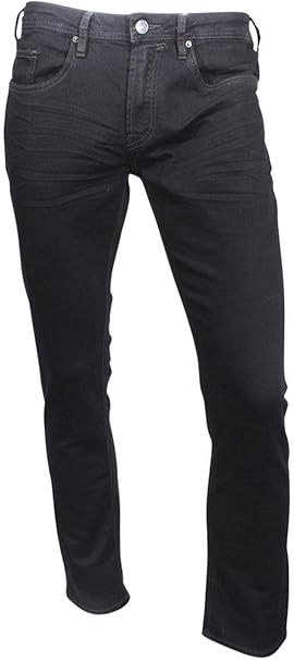 coated stretch jeans