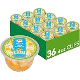 Dole Fruit Bowls Mixed Fruit, 4oz, 36 Total Cups | In 100% Juice Snacks, Gluten &amp; Dairy Free, Bulk Lunch Snacks for Kids &amp; Adults