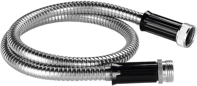 Amazon.com : BEAULIFE Short Flexible Metal Garden Hose 3 Feet Connector