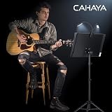 CAHAYA 6 in 1 Sheet Music Stand with Light and Bag CY0194 view 6