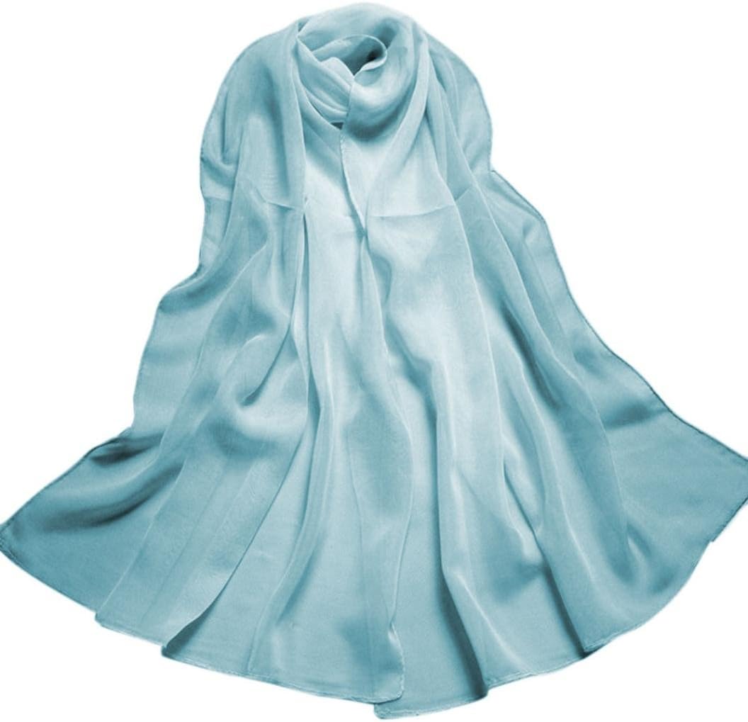 Deloito Women's Fashion Soft Scarf Long Scarfs Gradient Color Printed Scarves Shawl