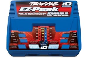 Traxxas 2972 EZ-Peak Plus 100 Watt NiMH/LiPo Dual Charger with iD System