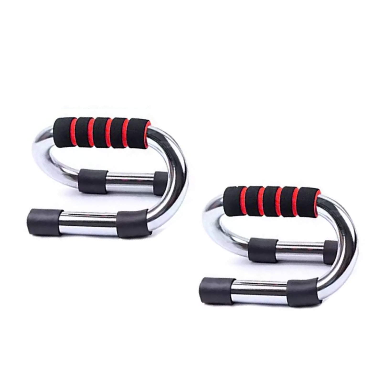 Push Up Stand Bars, Handles for Pushups, Chest Bends, Shoulder, Stomach, Back Triceps, Steel Accessories for Home Fitness, Gym (Blue)