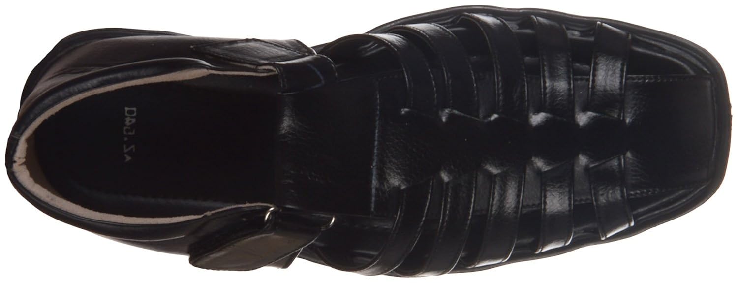 kolapuri centre men's faux fur ethnic sandals