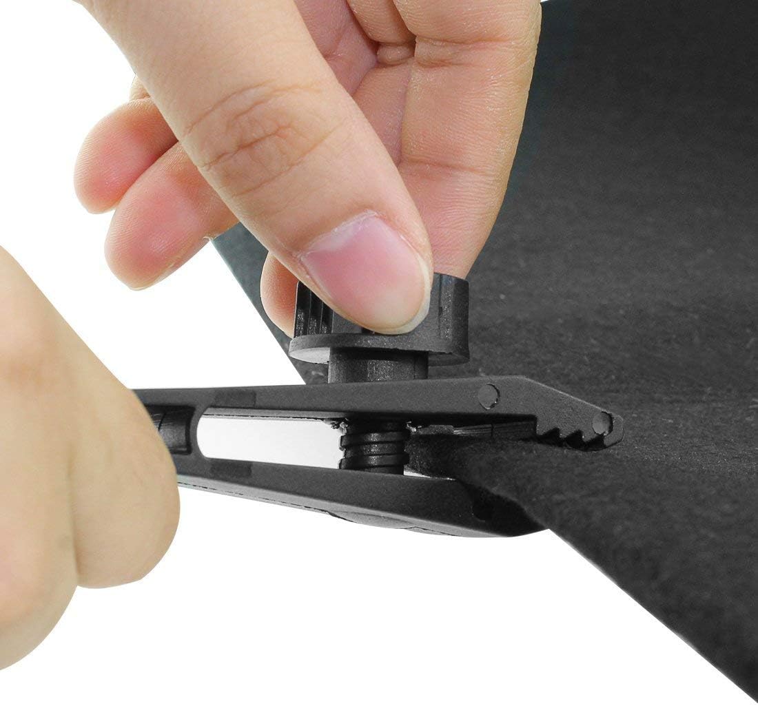MYXC 10 Pcs Heavy Duty Multi-Purpose Thumb Screw Tarp Clips Clamps Withstand 60mph Strong Wind Fit for Holding up Tarp, Canopy, Car Cover, Pool Cover, Boat Cover, Hammock Cover: Home & Kitchen