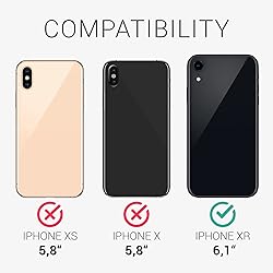 kwmobile Case Compatible with Apple iPhone XR Case