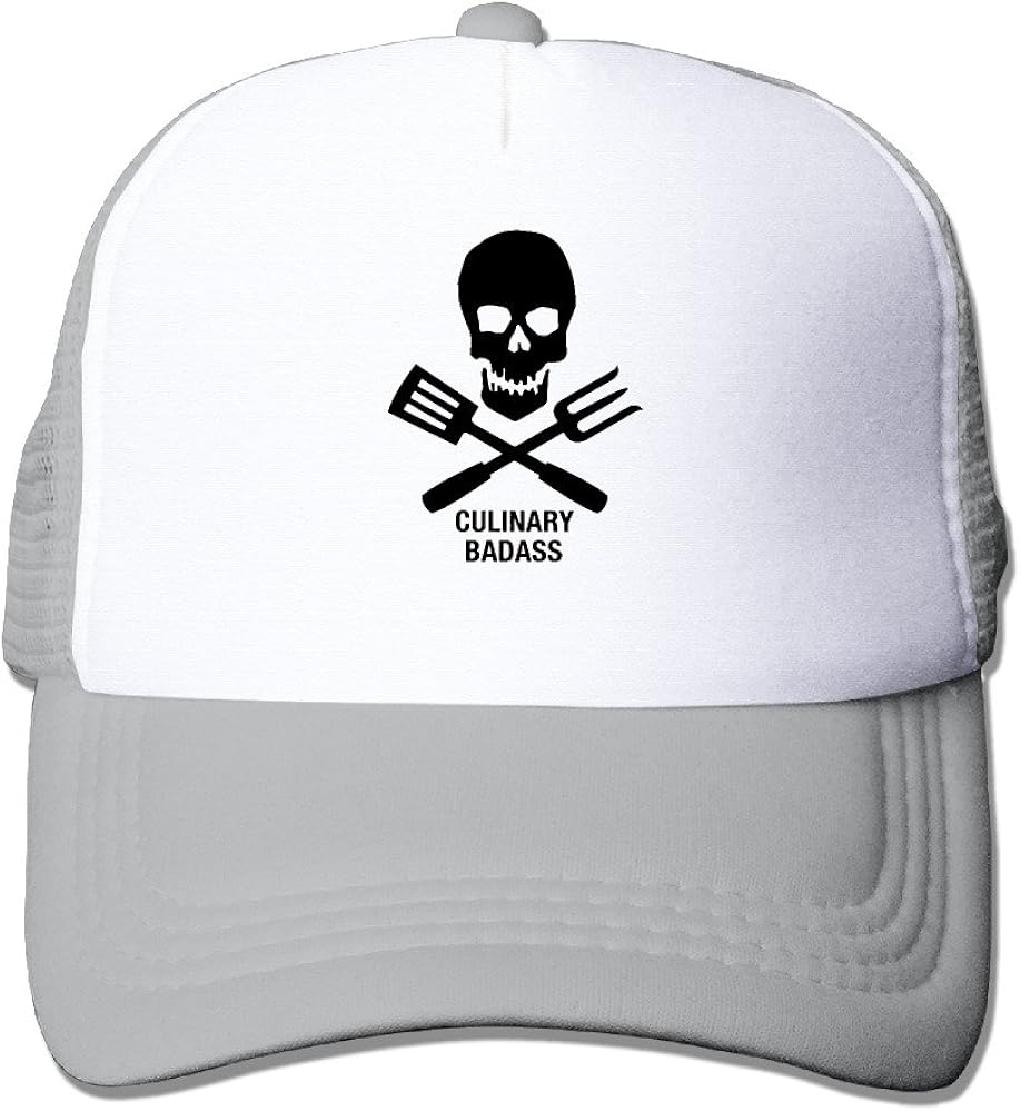 Style Culinary Badass Cooking Mesh Adjustable Classic Caps Hat World at