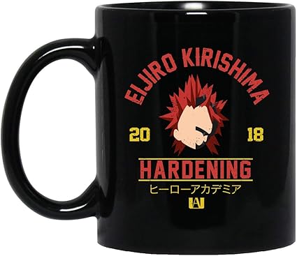 Amazon.com: Eijiro Kirishima Hardening Academy – Tazas de té ...