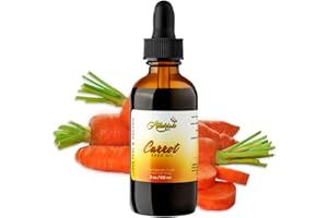 Allurials Carrot Seed Oil (2 Oz) – 100% Pure & Organic, Unrefined, Cold Pressed, All Natural, Daucus Carota- Essential Carrot Moisturizer for Skin, Face and Hair Growth - 2 Oz