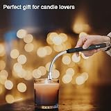 SUPRUS Candle Lighter USB Rechargeable Arc Lighter 360° Neck Stainless Steel view 6